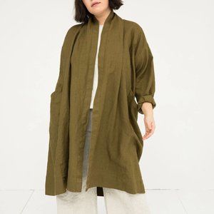 Clyde Trench in Midweight Linen